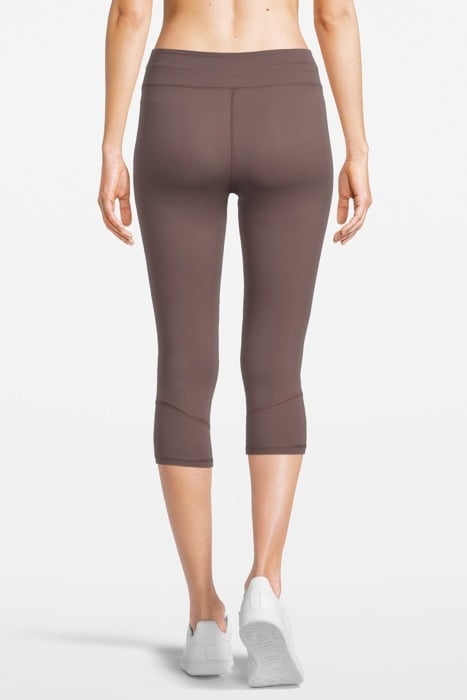 ESSENTIAL CROP LEGGING DK MAUVE 2