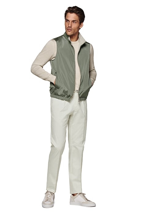 OFF-WHITE SLIM LEG TAPERED TROUSERS OFF-WHITE 5