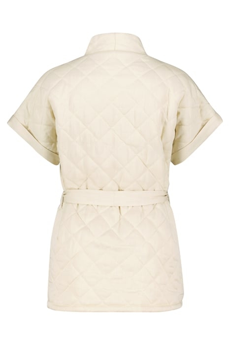 GILET CENTREPIECE EMBRO OYSTER WHITE WITH CENTREPIECE EMBRO 5