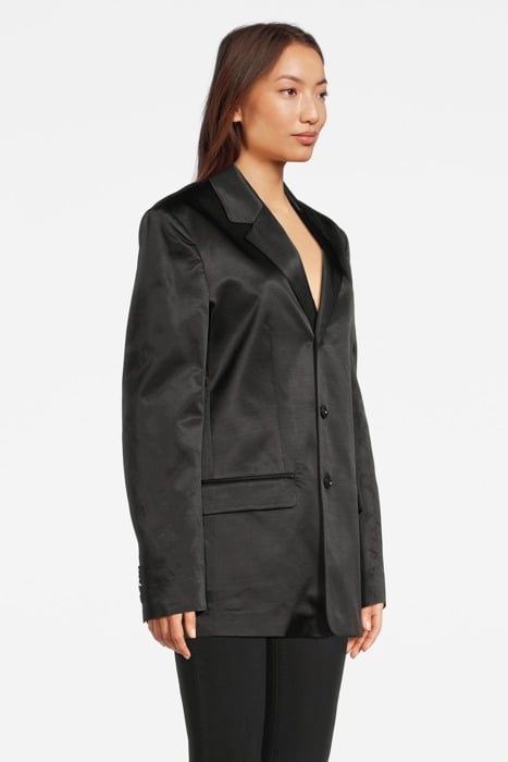 JARA SHINY BLAZER BLACK 4