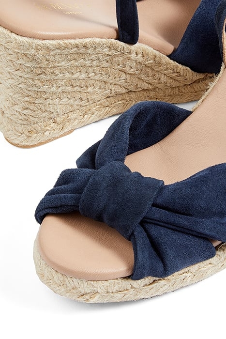 ANGELA WEDGE ESPADRILLES NAVY 5