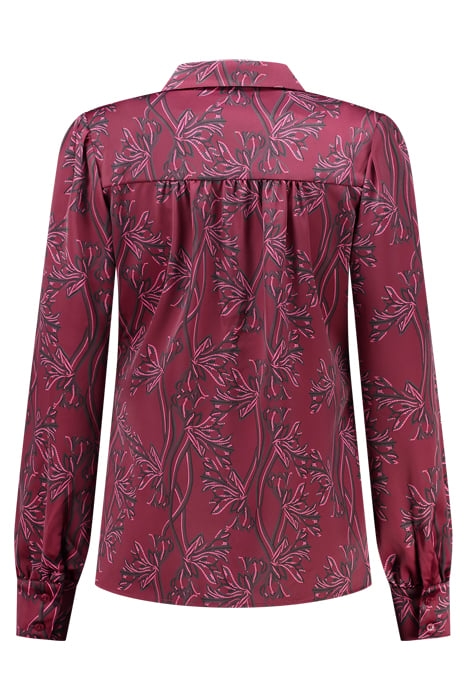 SOLEDAD BLOUSE AMARYLLIS RED 2