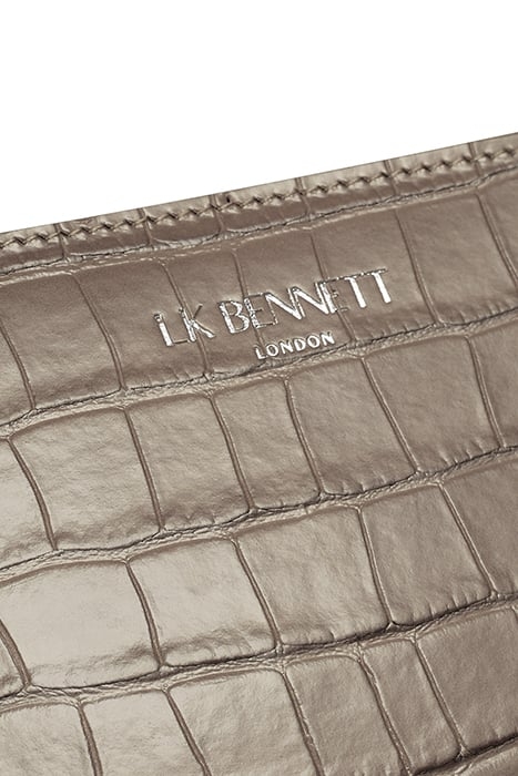 SH MARIE CROC EFFECT TAUPE 5