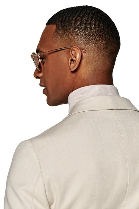 LIGHT BROWN TAILORED FIT HAVANA BLAZER LIGHT BROWN 7