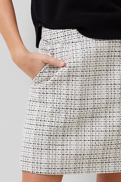 EFFIE BOUCLE SKIRT BROWN 3