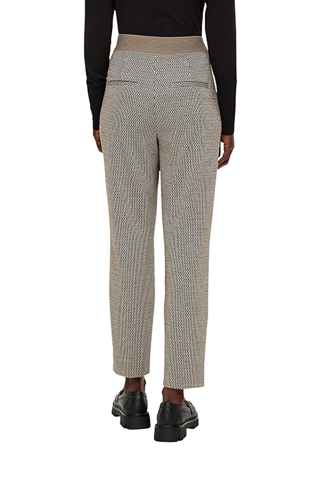 S.OLIVER PANTS 7/8 GREY/BLACK 2