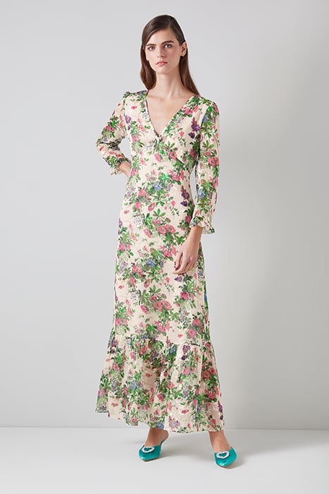 DEBORAH DEVORE MAXI DRESS CREAM 5