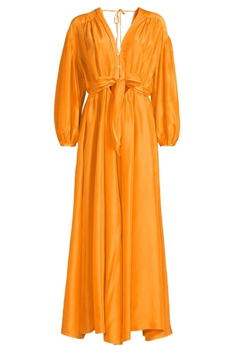 SILK HABOTAY LONG SLEEVES DRESS SOLE 3