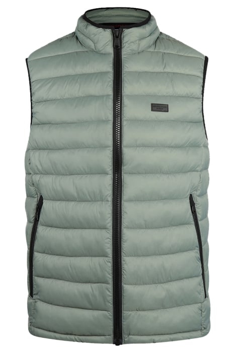 LIGHT WEIGHT BODYWARMER DARK SAGE 1