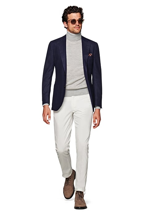 OFF-WHITE SLIM LEG STRAIGHT CHINOS OFF-WHITE 1