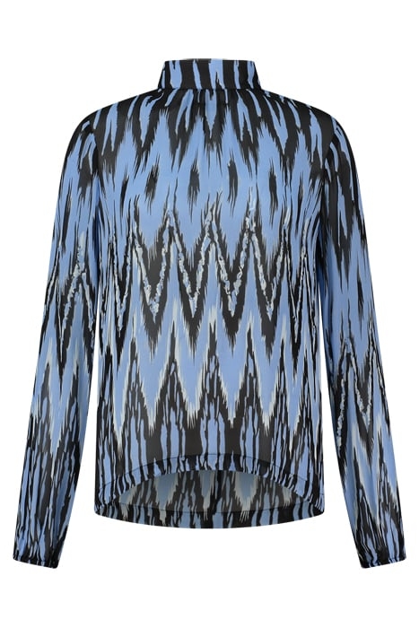 RAFA TOP BLACK/BABY BLUE/MID BLUE 1