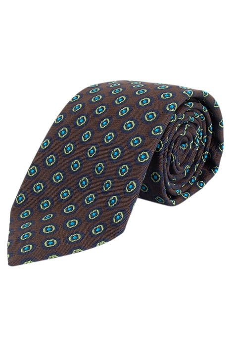 TIE-GRAPHIC-BROWN BROWN 1