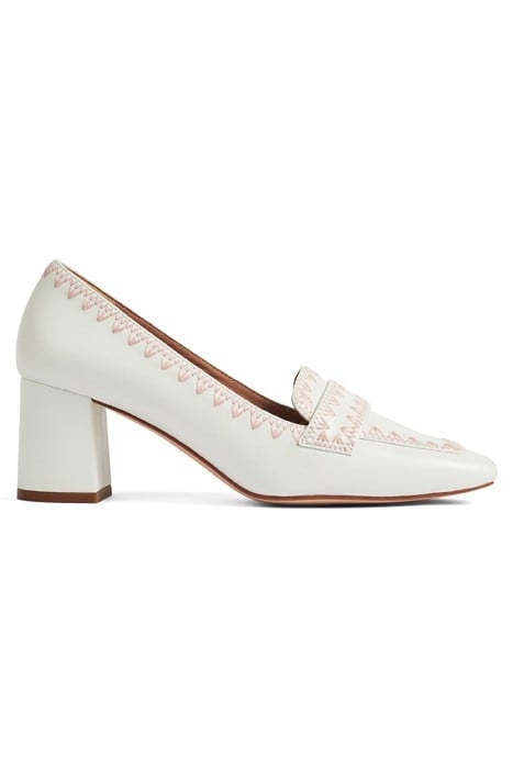 HOLDEN WHIPSTITCH PUMP OFF WHITE 1