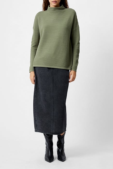BABYSOFT LENA L/S HIGH NK JMPR KHAKI 1