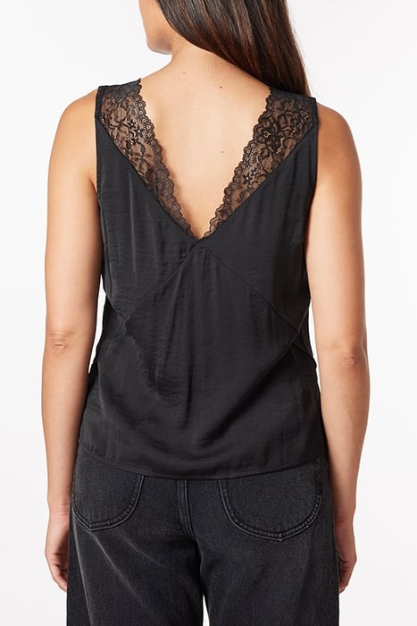 LACE TRIM TANK BLACK NIGHT 3