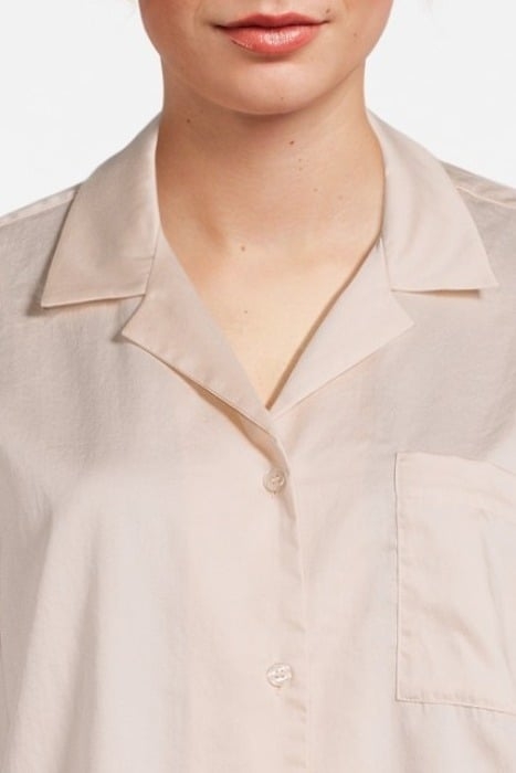 PYJAMA SHIRT PALE ROSE 4