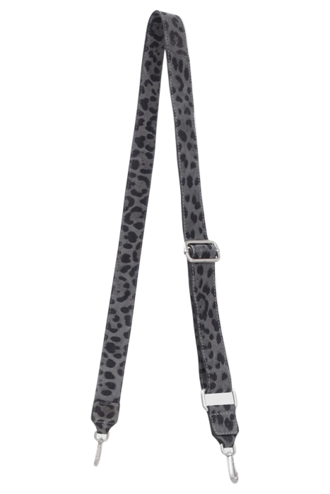 GREY LEOPARD MOTIF SUEDE 111 STRAP GREY 1