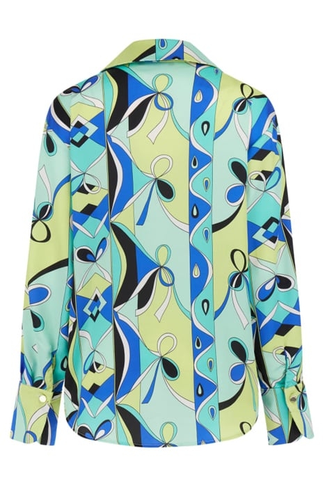 LISA SHIRT POPELINE GREEN BUTTON-DOWN SLIPKNOT 5