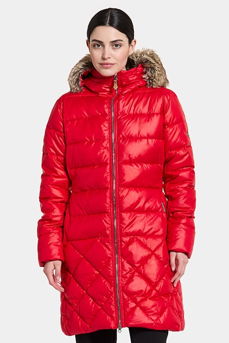 ESTER WNS PARKA CHILI RED 1