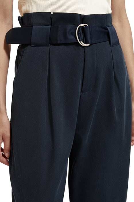 DAISY - HIGH RISE STRAIGHT LEG PAPER BAG PANT NIGHT 7