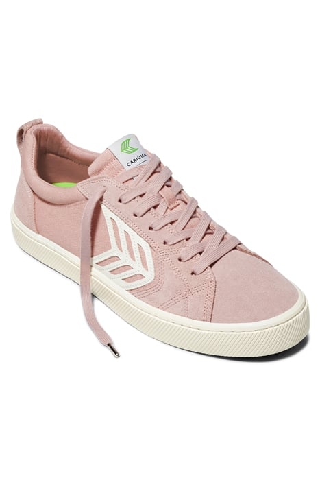 UNISEX CATIBA PRO SKATE ROSE SUEDE AND CANVAS SNEAKER 2