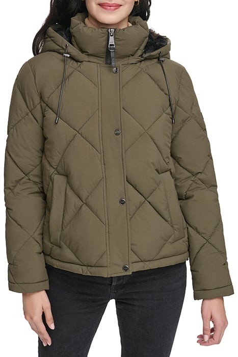 ZPFRT DIAMOND QUILT LODEN 1