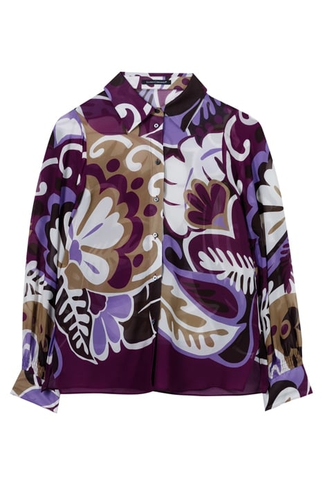 BLOUSE WITH FLOWER PRINT MULTI 1