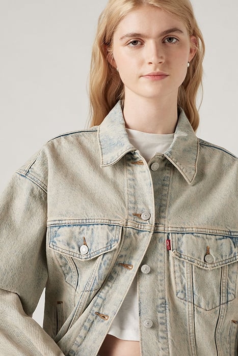 90S DENIM JACKET KHAKI 5