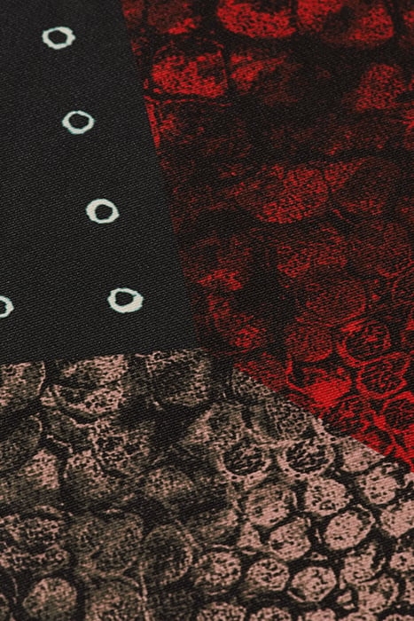 PRINTED SQUARE SCARF SNAKE 5