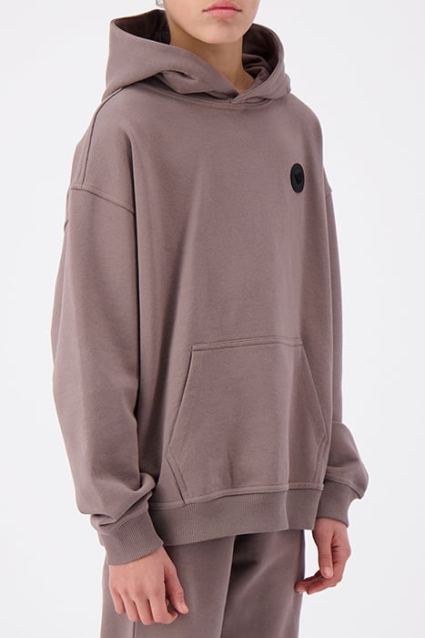ESSENTIAL HOODIE BROWN 4