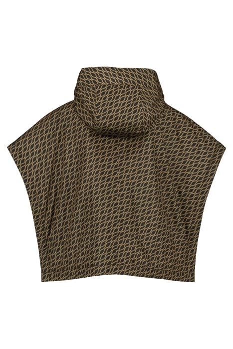 SIRI WNS CAPE ROPE AOP BLACK 5