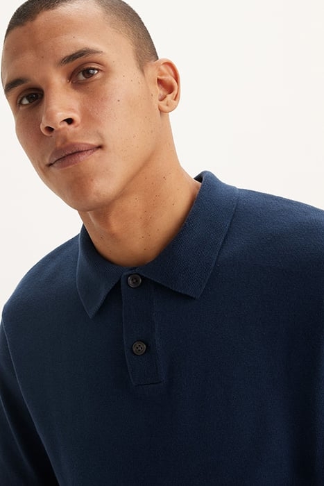 SWEATER POLO SHIRT NAVY 5
