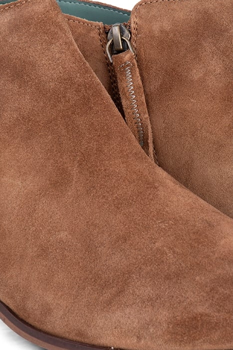 WILLOW VELVET ANKLE BOOT BROWN 4