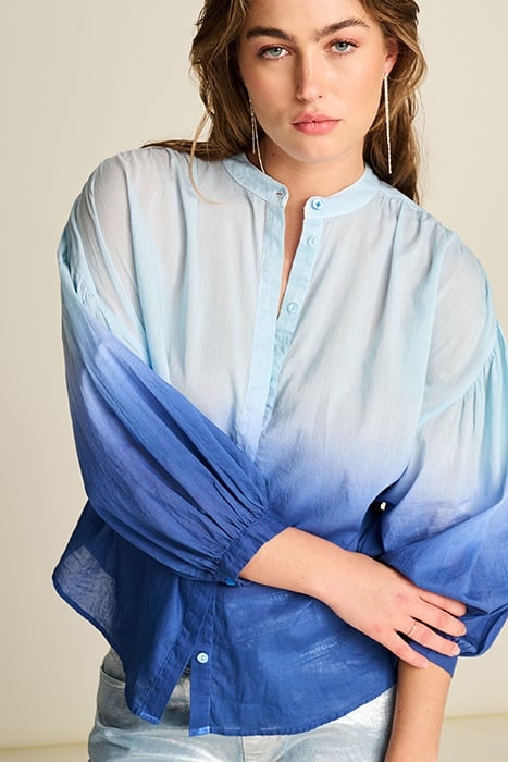 BLOUSE - FADED INK BLUE BLUE 5