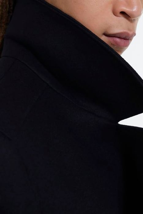 CABAN MI LONG MULTI POCHES BLACK 4