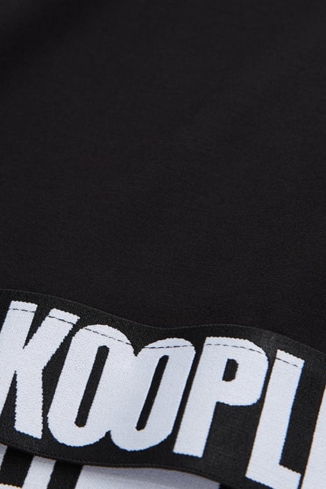 T-SHIRT MC BANDE LOGO BLACK 2