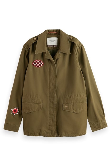 EMBROIDERED FESTIVAL JACKET MILITARY 5