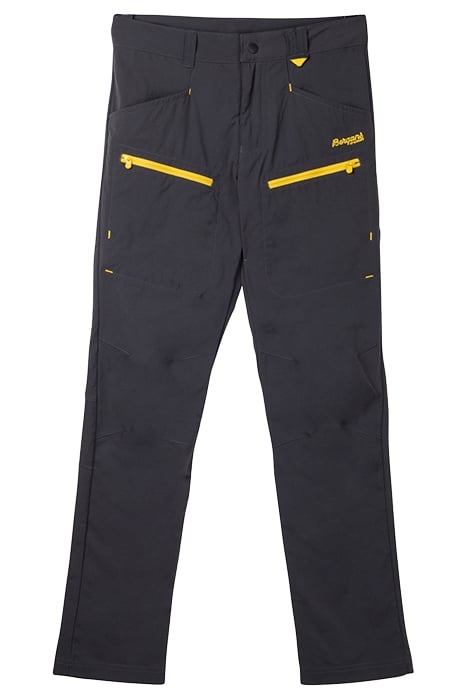 UTNE YOUTH GIRL PNT SOLID CHARCOAL / WAXED YELLOW 1