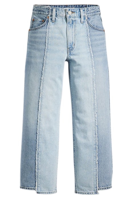 BAGGY FLARED JEANS BLUE 3