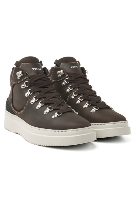 JONAH AZTEC DK BROWN LEATHER 2