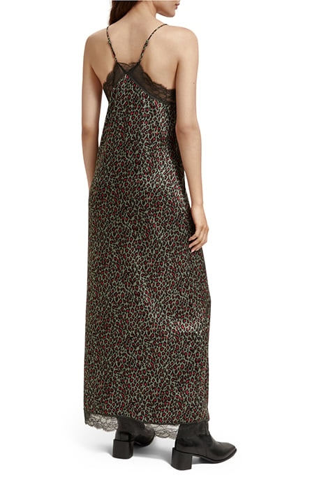 CAMI DRESS WITH LACE DETAIL CREATURES OF THE NIGHT FIELD GRE 2