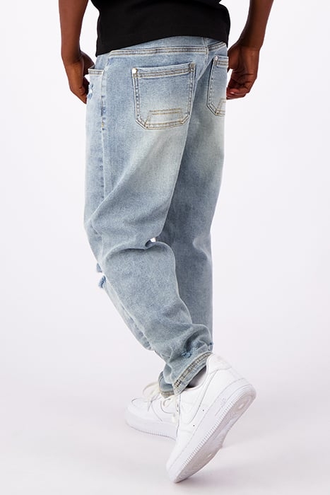 STRAIGHT FIT DENIM LIGHT BLUE 4