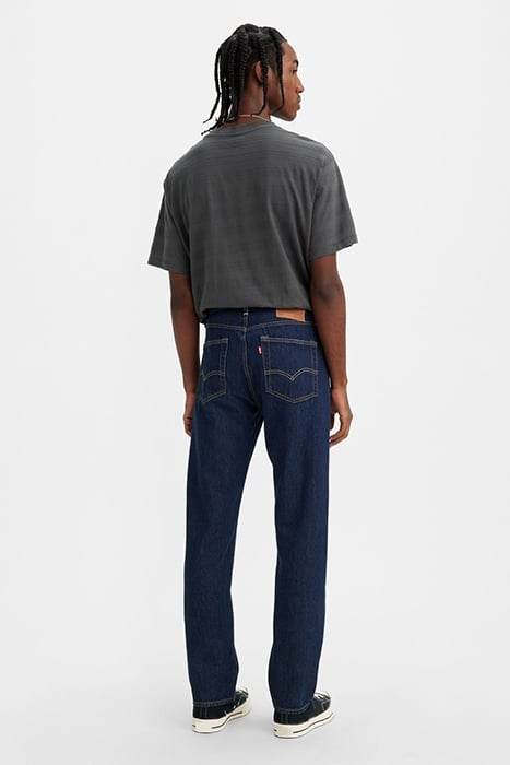 501 STRAIGHT JEANS NAVY 2