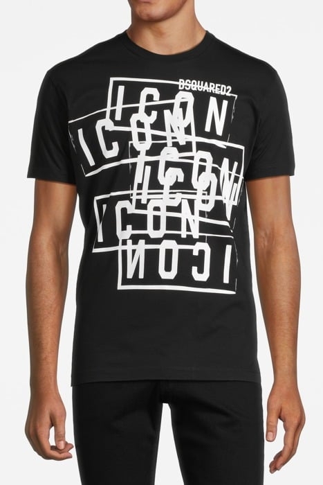 T-SHIRT ICON BLACK 1