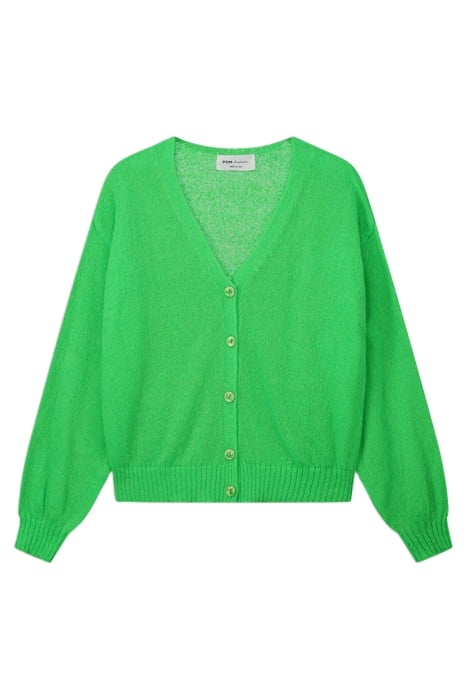CARDIGAN - NEON GREEN GREEN 3