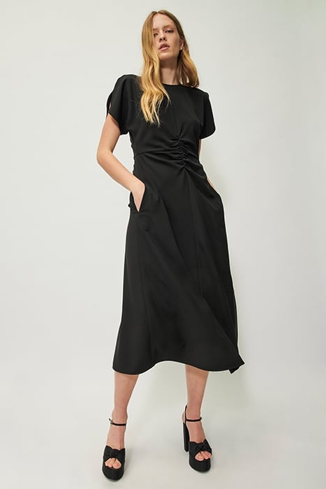 CREPE DRESS BLACK 1