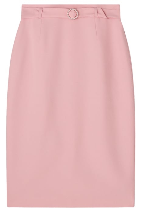 SK PERDY - CREPE BELTED LIGHT PINK 4