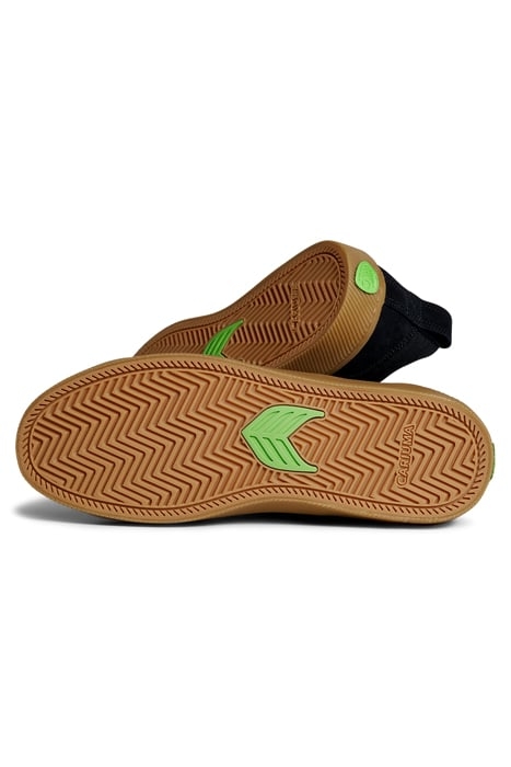 UNISEX CATIBA PRO SKATE GUM BLACK SUEDE AND CANVAS SNEAKER 4