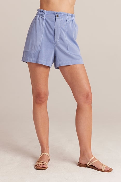 RUFFLE SHORT PERI BLUE 1