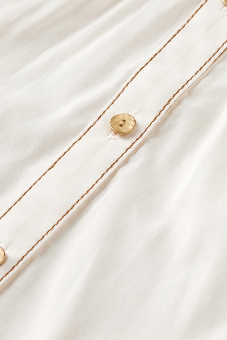 SHIRT WITH PIN TUCK YOKE AND GATHERING SOFT ICE 8